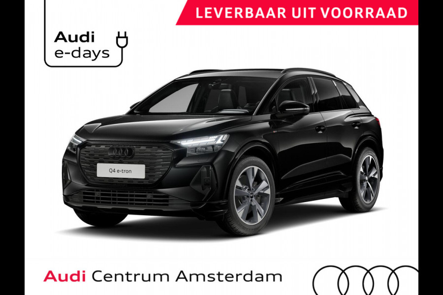 Audi Q4 e-tron 45 quattro S edition Competition 82 kWh 286pk | Assistentiepakket plus | Ambiente verlichting | Optiekpakket zwart plus | Privacy glas |