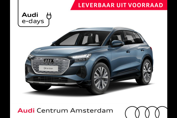 Audi Q4 e-tron 45 Advanced edition 82 kWh 286 pk | Assistentiepakket plus | Comfortpakket | Stoelverwarming | Matrix verlichting |