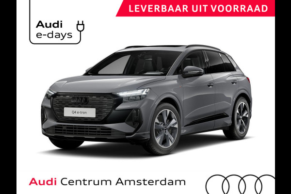 Audi Q4 e-tron 45 S edition Competition 82 kWh 286 pk | Assistentiepakket plus | Comfortpakket | Comfortsleutel | Glazen panoramadak |