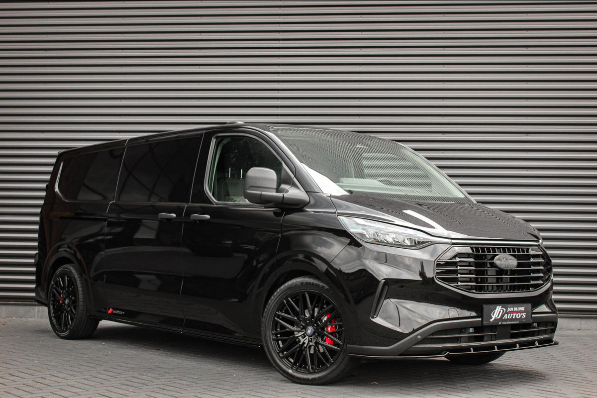 Ford Transit Custom 320 2.0 TDCI L2H1 AUTOMAAT 170PK JB- EDITION / FULL BLACK / APPLE CARPLAY / 3- ZITS / MY2024 / DIRECT RIJDEN
