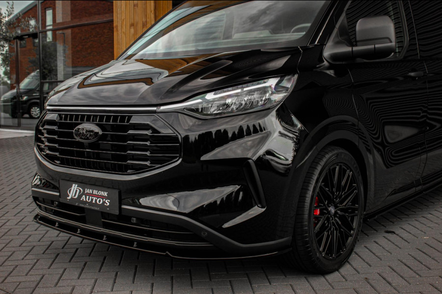 Ford Transit Custom 320 2.0 TDCI L2H1 AUTOMAAT 170PK JB- EDITION / FULL BLACK / APPLE CARPLAY / 3- ZITS / MY2024 / DIRECT RIJDEN
