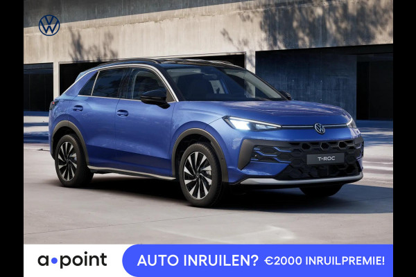 Volkswagen T-Roc Life First Edition 1.5 eTSI 85 kW / 116 PK SUV 7 v | Comfort Pakket | Zwart dak