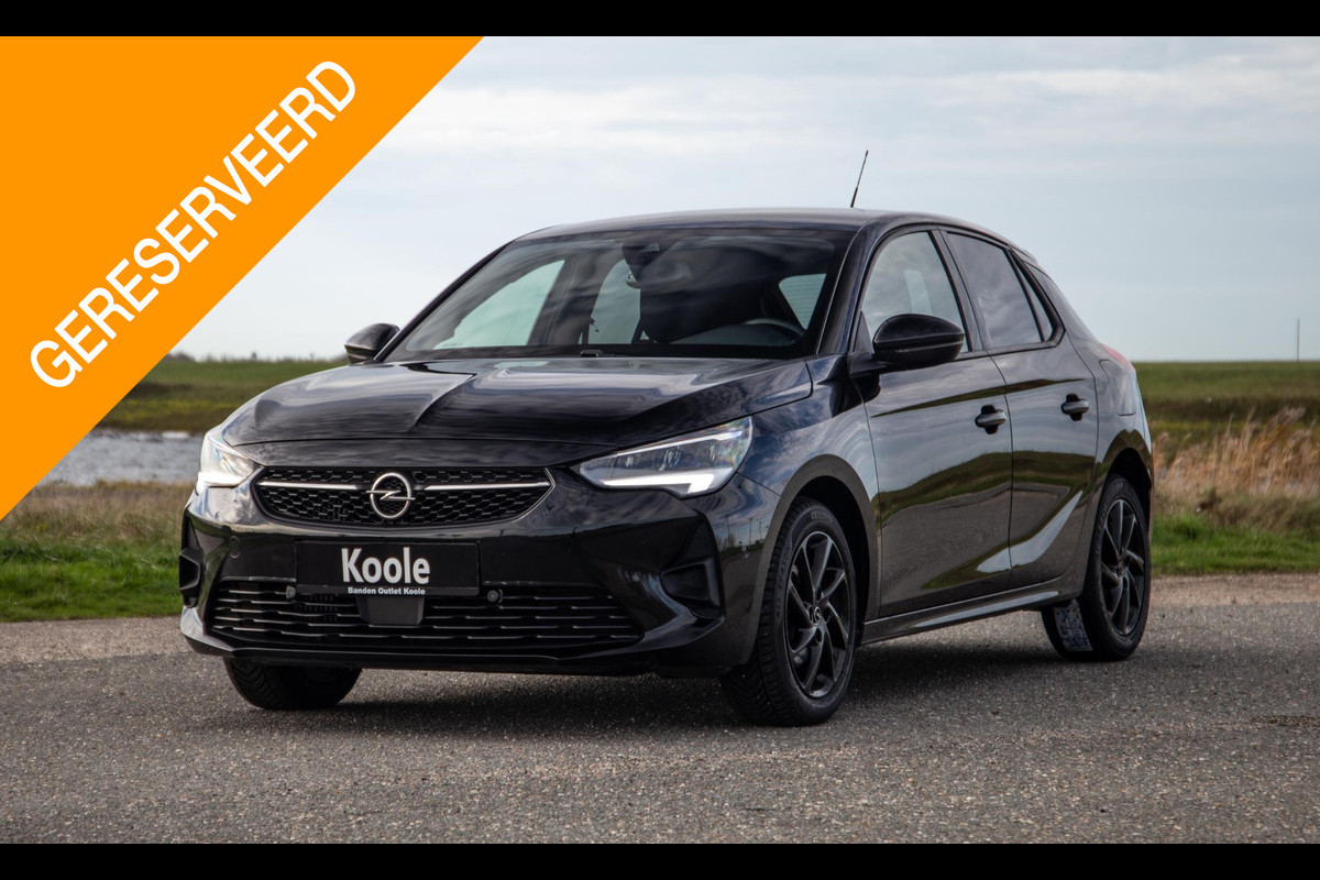 Opel Corsa 1.2 Turbo GS BLACK LINE / APPLE CARPLAY / AUTOMAAT / 360 CAMERA / STOELVERWARMING