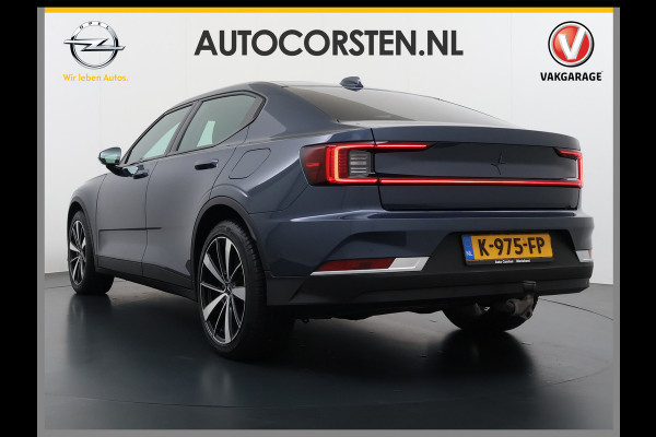Polestar 2 408PK AWD Long Range Dual Motor 78kWh SOH 93% Trekhaak Adap.Cruise HarmanKardon®-Audio Panoramadak Apple Carplay Android Auto Na Elek.Achterklep/Stoelen Lmv 19" Google Maps Keyless Led Origineel Nederlandse Auto Dealeronderhouden 4WD