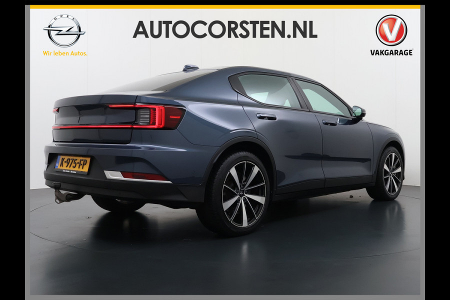 Polestar 2 408PK AWD Long Range Dual Motor 78kWh SOH 93% Trekhaak Adap.Cruise HarmanKardon®-Audio Panoramadak Apple Carplay Android Auto Na Elek.Achterklep/Stoelen Lmv 19" Google Maps Keyless Led Origineel Nederlandse Auto Dealeronderhouden 4WD