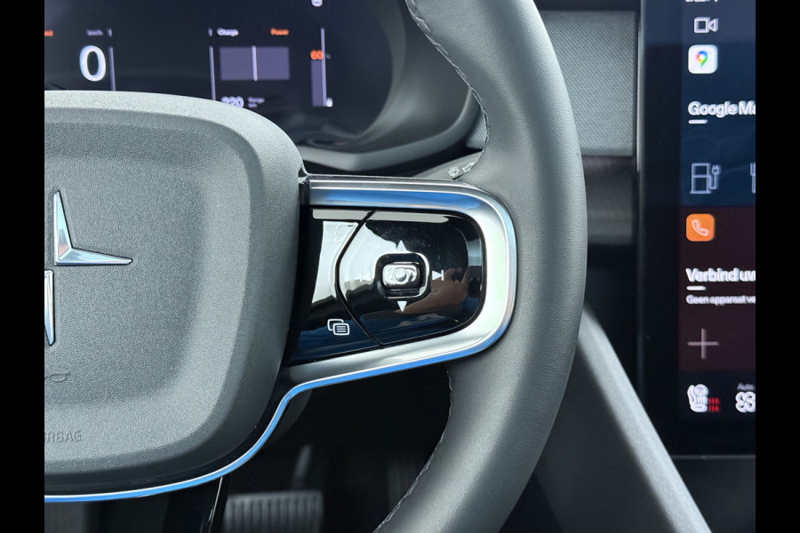 Polestar 2 408PK AWD Long Range Dual Motor 78kWh SOH 93% Trekhaak Adap.Cruise HarmanKardon®-Audio Panoramadak Apple Carplay Android Auto Na Elek.Achterklep/Stoelen Lmv 19" Google Maps Keyless Led Origineel Nederlandse Auto Dealeronderhouden 4WD