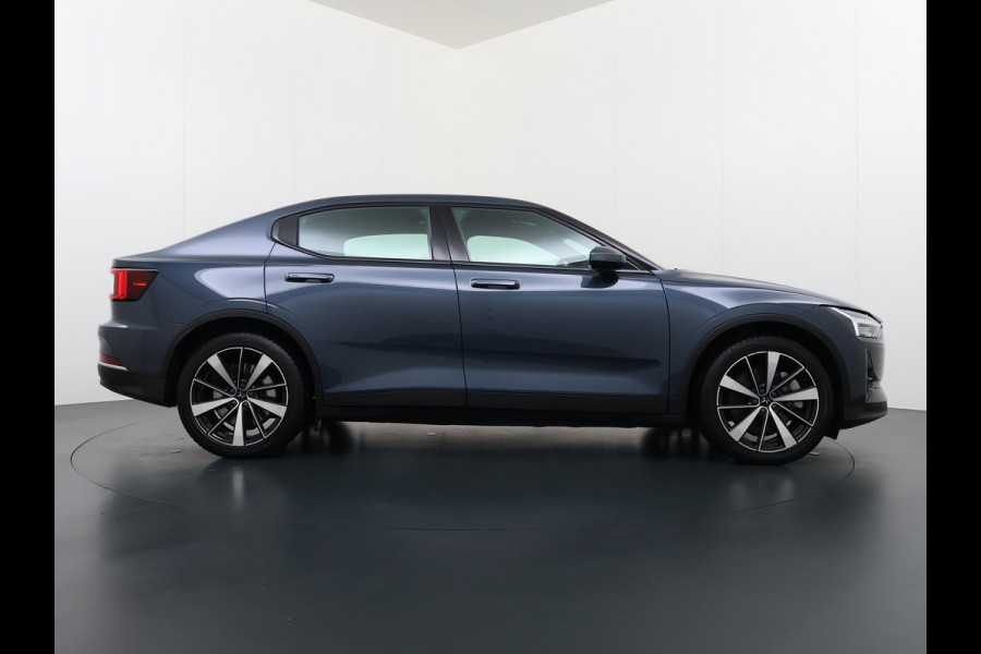 Polestar 2 408PK AWD Long Range Dual Motor 78kWh SOH 93% Trekhaak Adap.Cruise HarmanKardon®-Audio Panoramadak Apple Carplay Android Auto Na Elek.Achterklep/Stoelen Lmv 19" Google Maps Keyless Led Origineel Nederlandse Auto Dealeronderhouden 4WD