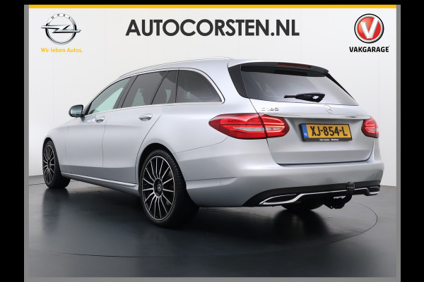 Mercedes-Benz C-Klasse Estate 180T 157PK Automaat Premium Plus Trekhaak Adap.Cruise Distronic Plus Navi Ecc Pdc Led Stoelverwarming Elek.Stoelen Elek.Achterklep Isofix Lmv 19" Bluetooth