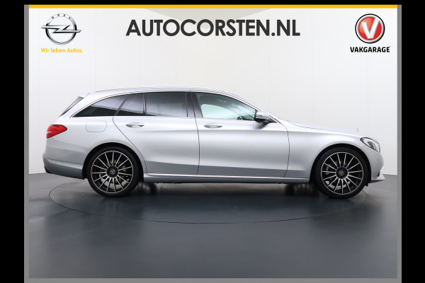 Mercedes-Benz C-Klasse Estate 180T 157PK Automaat Premium Plus Trekhaak Adap.Cruise Distronic Plus Navi Ecc Pdc Led Stoelverwarming Elek.Stoelen Elek.Achterklep Isofix Lmv 19" Bluetooth
