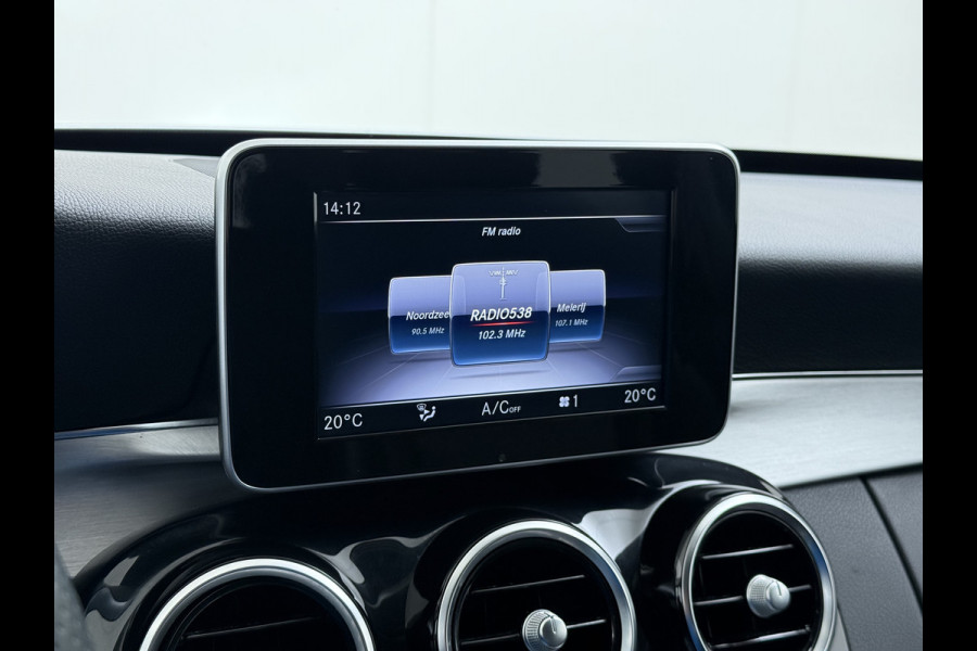 Mercedes-Benz C-Klasse Estate 180T 157PK Automaat Premium Plus Trekhaak Adap.Cruise Distronic Plus Navi Ecc Pdc Led Stoelverwarming Elek.Stoelen Elek.Achterklep Isofix Lmv 19" Bluetooth