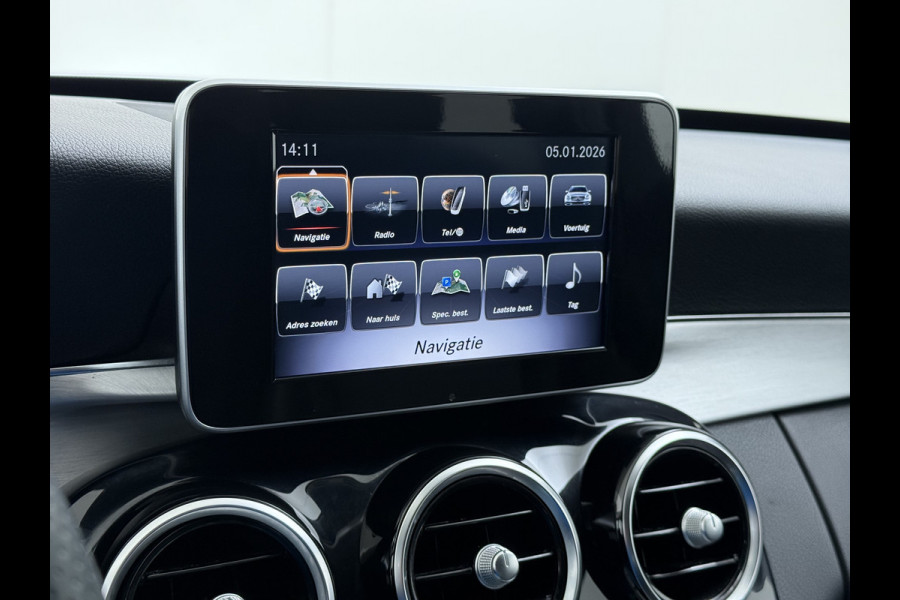 Mercedes-Benz C-Klasse Estate 180T 157PK Automaat Premium Plus Trekhaak Adap.Cruise Distronic Plus Navi Ecc Pdc Led Stoelverwarming Elek.Stoelen Elek.Achterklep Isofix Lmv 19" Bluetooth