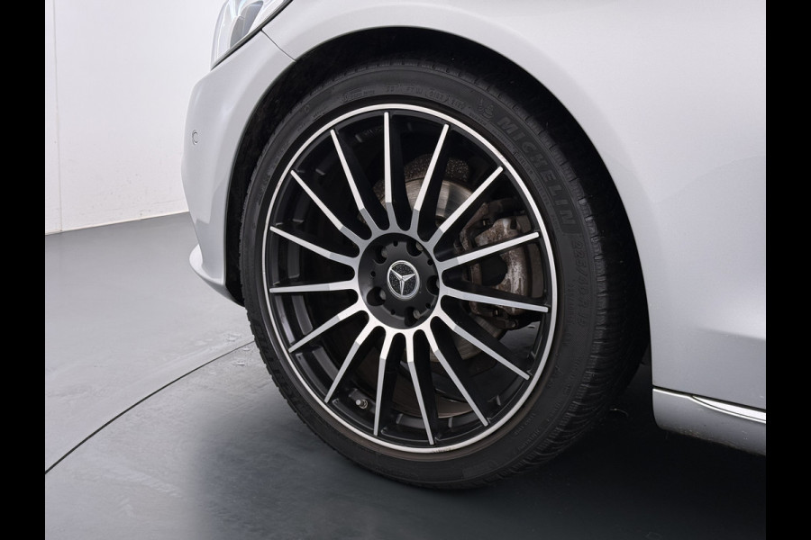 Mercedes-Benz C-Klasse Estate 180T 157PK Automaat Premium Plus Trekhaak Adap.Cruise Distronic Plus Navi Ecc Pdc Led Stoelverwarming Elek.Stoelen Elek.Achterklep Isofix Lmv 19" Bluetooth
