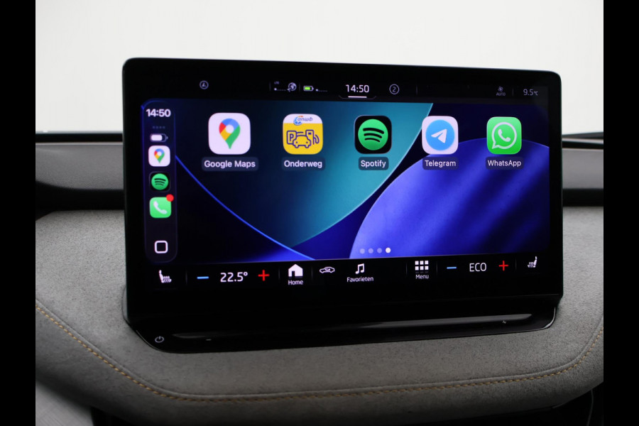 Škoda ENYAQ iV 80 + 360 CAMERA | ADAPTIVE CRUISE | TREKHAAK | SFEERVERLICHTING | CARPLAY | STUURVERW.