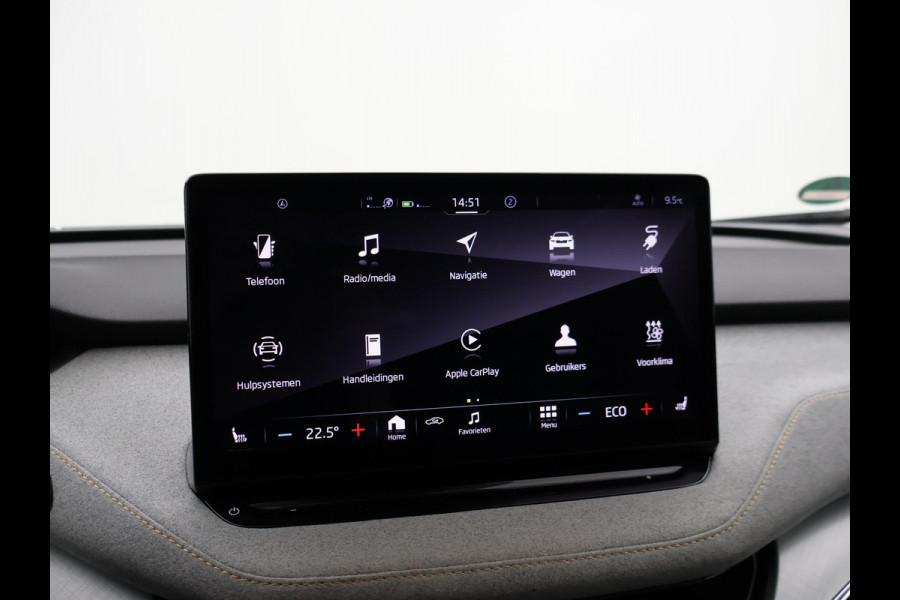 Škoda ENYAQ iV 80 + 360 CAMERA | ADAPTIVE CRUISE | TREKHAAK | SFEERVERLICHTING | CARPLAY | STUURVERW.