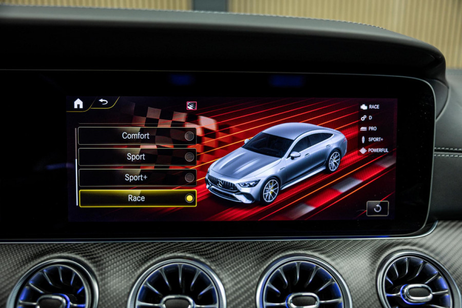 Mercedes-Benz AMG GT 4-Door Coupe AMG 63 S 4MATIC+ Premium Vol uitgevoerde AMG GT met een totaal vermogen van 843pk