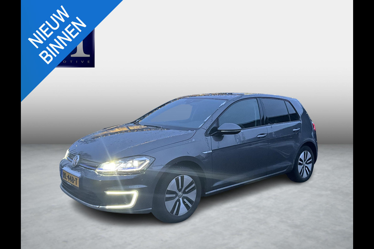 Volkswagen e-Golf e-Golf SOH 91% | Warmtepomp | Origineel NL (NAP) | Virtual Dashboard | Camera | Adaptieve Cruise Control | Keurig Onderhouden | Rijklaar Geleverd!  12 Mnd BOVAG garantie |