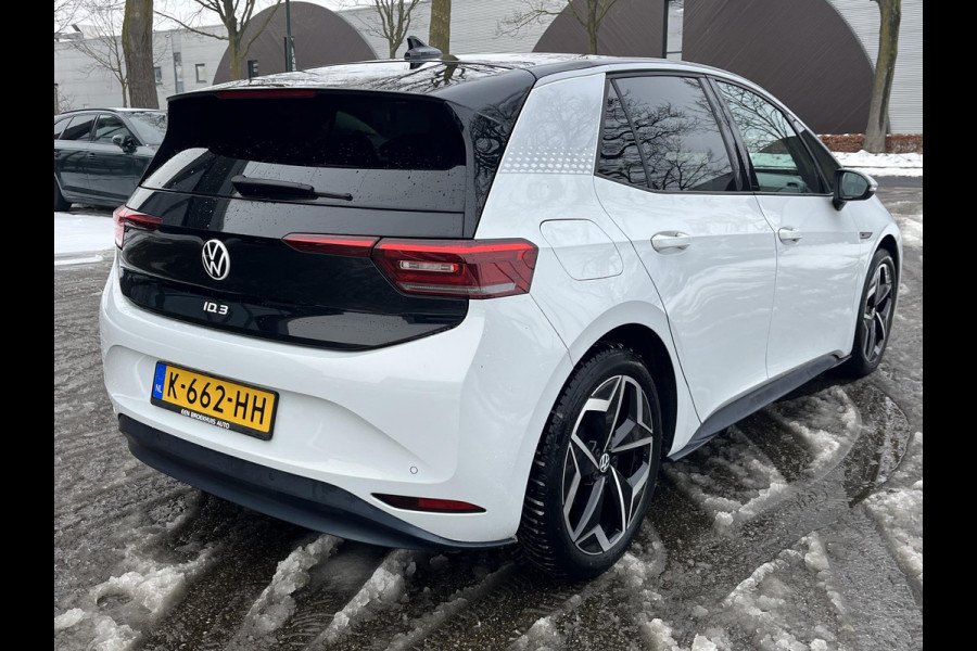 Volkswagen ID.3 First Plus 58 kWh SOH:89%  STOEL + STUUR VERWARMING | CAMERA | KEYLESS | ORGINEEL NL AUTO / NAP RIJKLAARPRIJS INCL. 12MND BOVAG GARANTIE