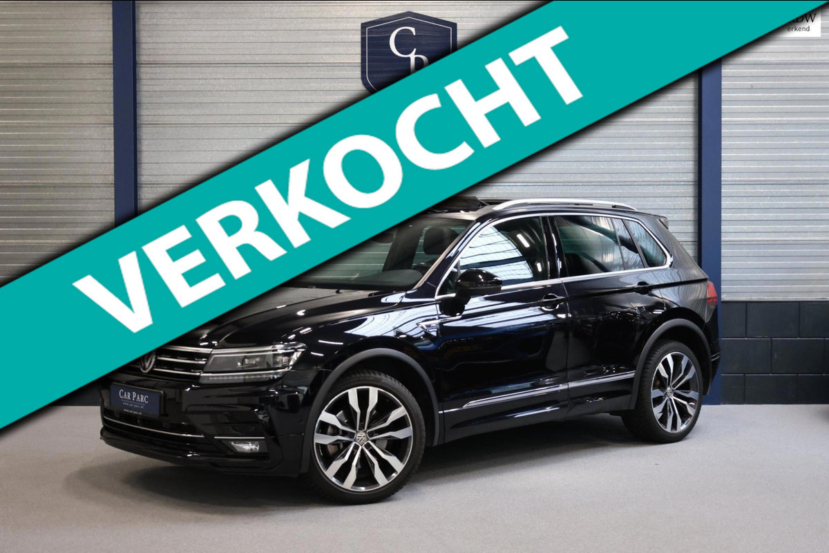 Volkswagen Tiguan 2.0 TSI 4Motion 220PK R-LINE LED/VIRTUAL/PANO/LEER+S.VERWARMING+MEMORY/20" LMV/CAM/LINE/ACC/ECC/12 MND GARANTIE!