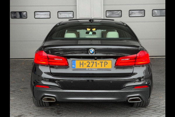 BMW 5 Serie 520i Automaat M sport pakket, vol leder, schuifdak, 1 e eigenaar, dealer onderhouden, NL auto met nap