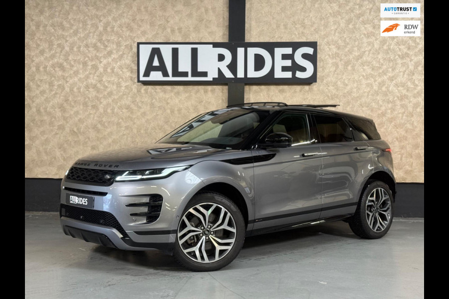 Land Rover Range Rover Evoque 2.0 P250 AWD R-Dynamic S | Pano | 20 inch | Keyless | Leer | 360 camera | Stoelverwarming | Carplay