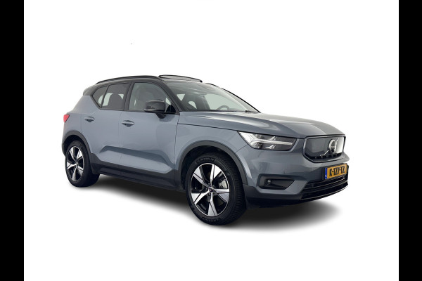 Volvo XC40 Recharge P8 AWD R-Design [ 3-Fase ] (INCL.BTW) Aut. *PANO | LEATHER-ALCANTARA | DIGI-COCKPIT | FULL-LED | HARMAN/KARDON | TOP-VIEW | CARPLAY | NAVI-FULLMAP | ECC | PDC | KEYLESS | HEATED-SPORTSEATS | BLIS | TOWBAR | 18''ALU*
