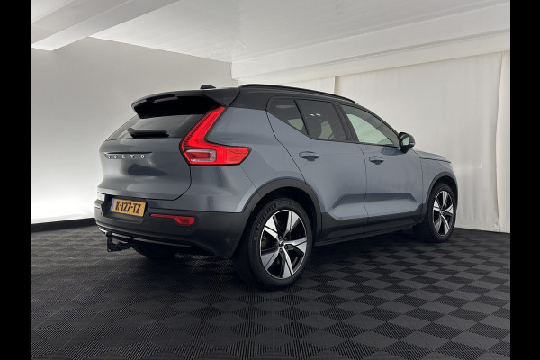 Volvo XC40 Recharge P8 AWD R-Design [ 3-Fase ] (INCL.BTW) Aut. *PANO | LEATHER-ALCANTARA | DIGI-COCKPIT | FULL-LED | HARMAN/KARDON | TOP-VIEW | CARPLAY | NAVI-FULLMAP | ECC | PDC | KEYLESS | HEATED-SPORTSEATS | BLIS | TOWBAR | 18''ALU*