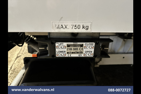 Citroën Jumper 2.2 BlueHDi 141pk Bakwagen Laadklep Euro6 Airco | 955kg laadvermogen | Cruisecontrol Bijrijdersbank.