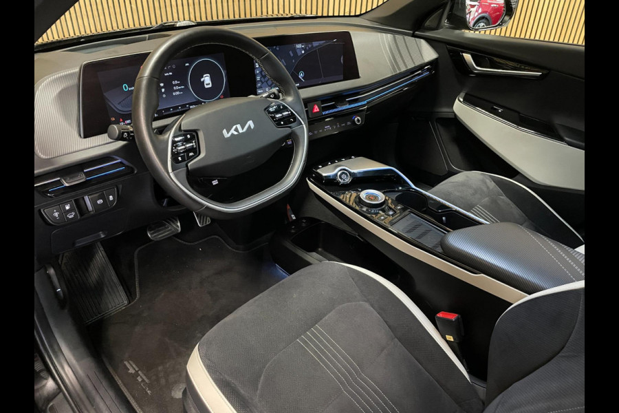 Kia Ev6 GT-Line 77.4 kWh|99%SOH|BLACK ED|FULL OPTION|PANO|STOELVERW+VENT|STUURVERW.|360+3D CAMERA|CARPLAY|INCL.BTW|1e EIG.|NL|NAP|