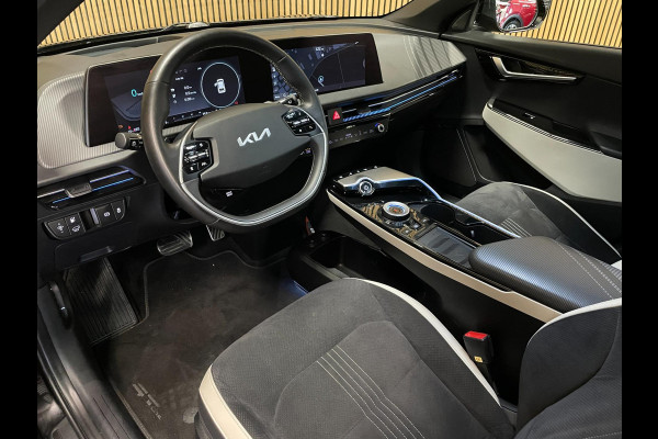 Kia Ev6 GT-Line 77.4 kWh|99%SOH|BLACK ED|FULL OPTION|PANO|STOELVERW+VENT|STUURVERW.|360+3D CAMERA|CARPLAY|INCL.BTW|1e EIG.|NL|NAP|