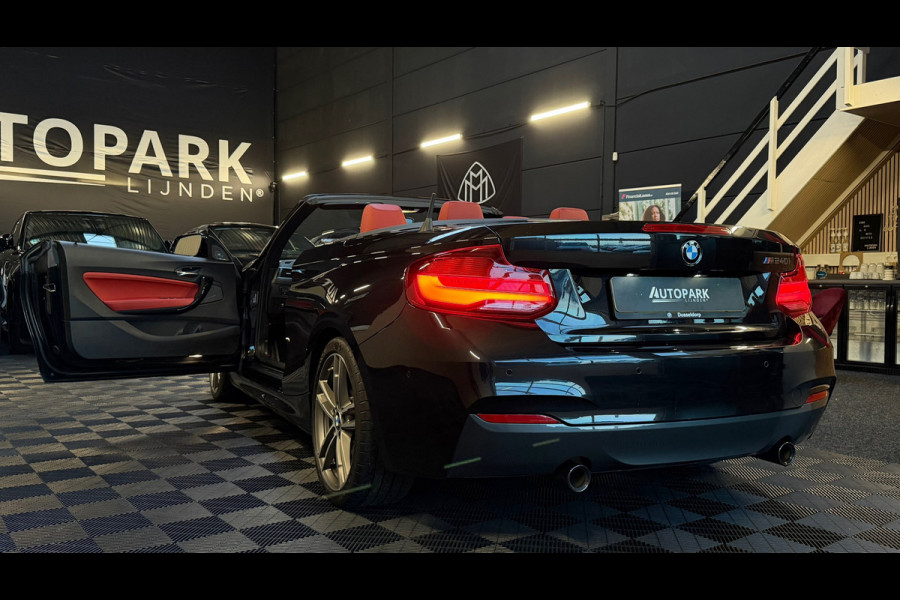 BMW 2 Serie Cabrio M240i High Executive|HARMAN KARDON|MEMORYSEATS|KEYLESS|CARPLAY|SFEERVERLICHT|SHADOWLINE|340PK|DEALERONDERHOUDEN