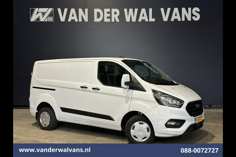 Ford Transit Custom 2.0 TDCI L1H1 Euro6 Airco | Camera | LED | Cruisecontrol | Parkeersensoren Bijrijdersbank, 2500kg trekvermogen