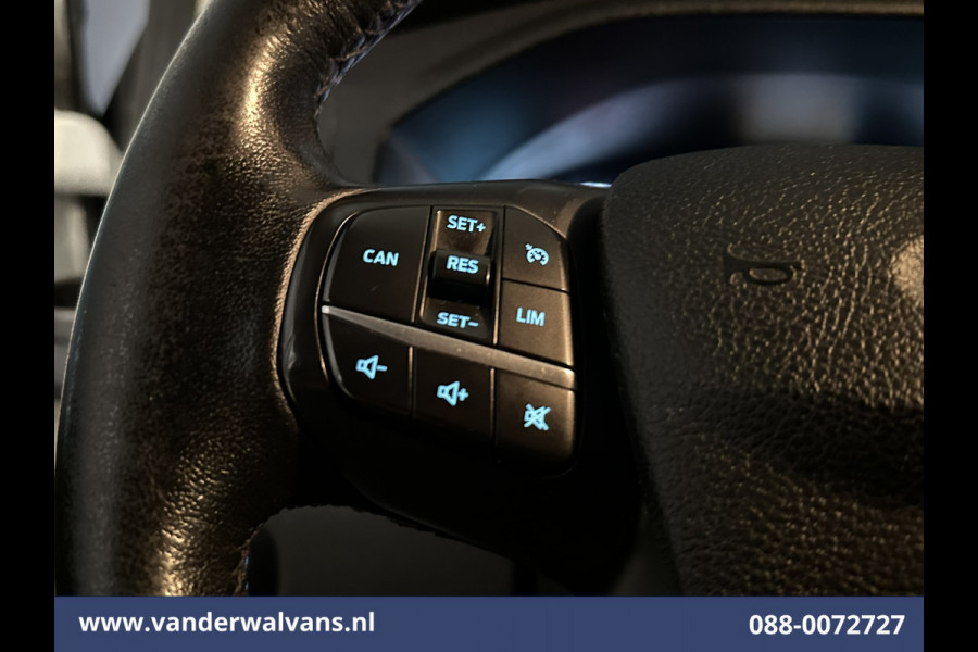 Ford Transit Custom 2.0 TDCI L1H1 Euro6 Airco | Camera | LED | Cruisecontrol | Parkeersensoren Bijrijdersbank, 2500kg trekvermogen