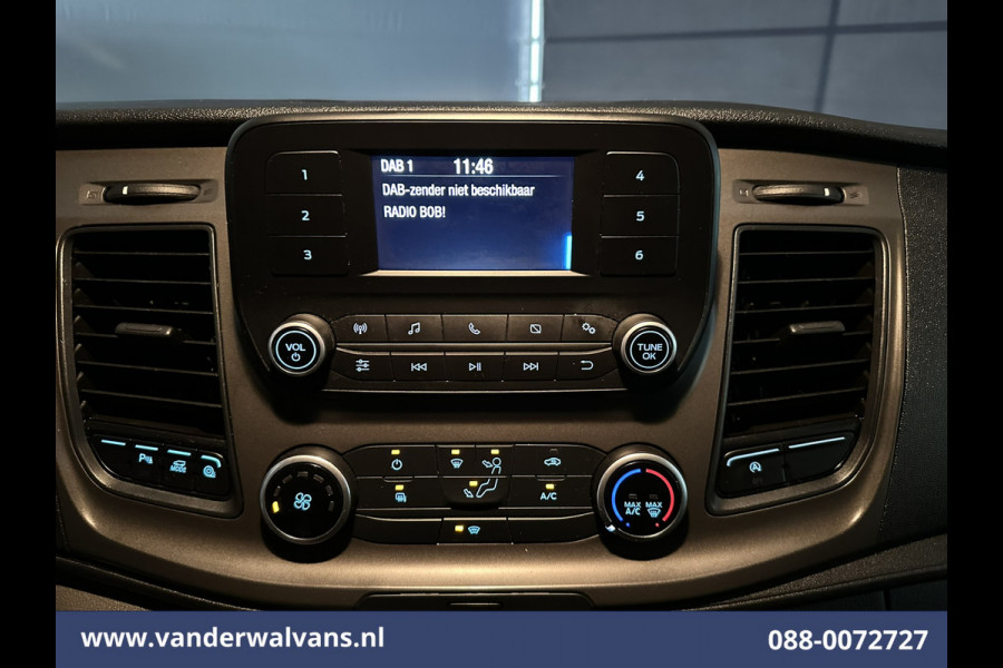 Ford Transit Custom 2.0 TDCI L1H1 Euro6 Airco | Camera | LED | Cruisecontrol | Parkeersensoren Bijrijdersbank, 2500kg trekvermogen