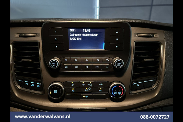 Ford Transit Custom 2.0 TDCI L1H1 Euro6 Airco | Camera | LED | Cruisecontrol | Parkeersensoren Bijrijdersbank, 2500kg trekvermogen