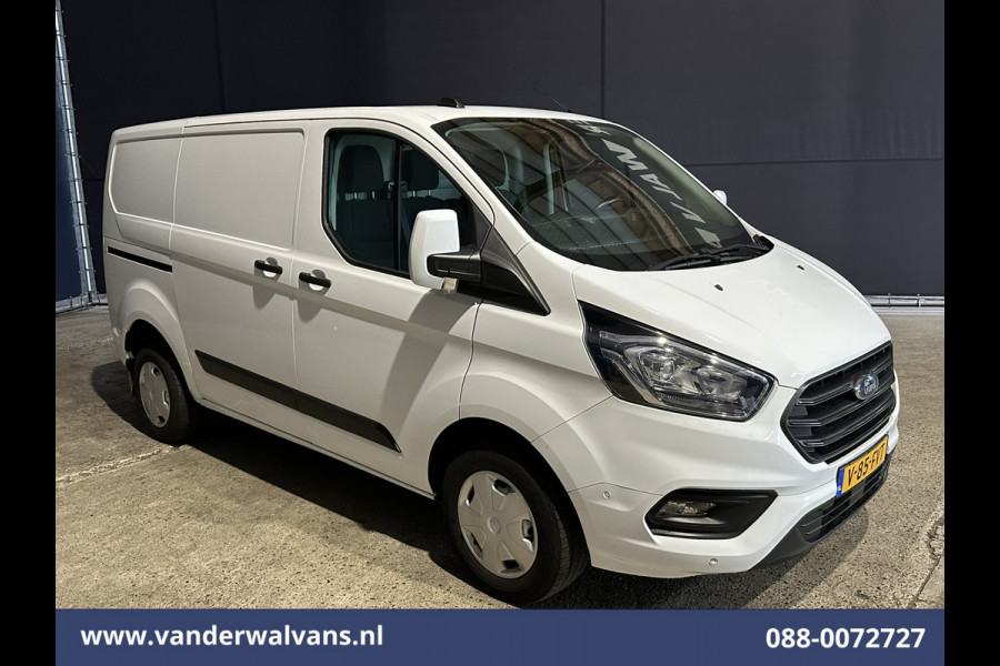 Ford Transit Custom 2.0 TDCI L1H1 Euro6 Airco | Camera | LED | Cruisecontrol | Parkeersensoren Bijrijdersbank, 2500kg trekvermogen