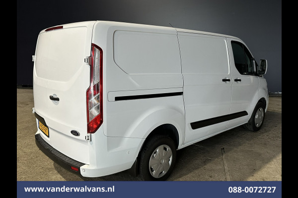 Ford Transit Custom 2.0 TDCI L1H1 Euro6 Airco | Camera | LED | Cruisecontrol | Parkeersensoren Bijrijdersbank, 2500kg trekvermogen