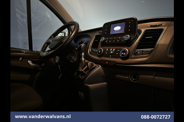 Ford Transit Custom 2.0 TDCI L1H1 Euro6 Airco | Camera | LED | Cruisecontrol | Parkeersensoren Bijrijdersbank, 2500kg trekvermogen