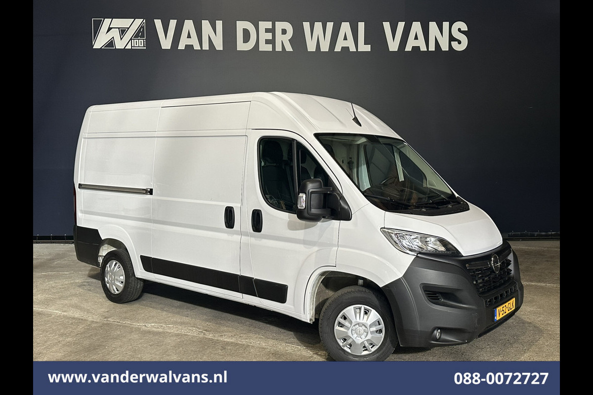 Opel Movano 2.2 CDTI 120pk L2H2 Euro6 Airco | Navigatie | Camera | Cruisecontrol | Parkeersensoren Bluetooth-telefoonvoorbereiding, Bijrijdersbank