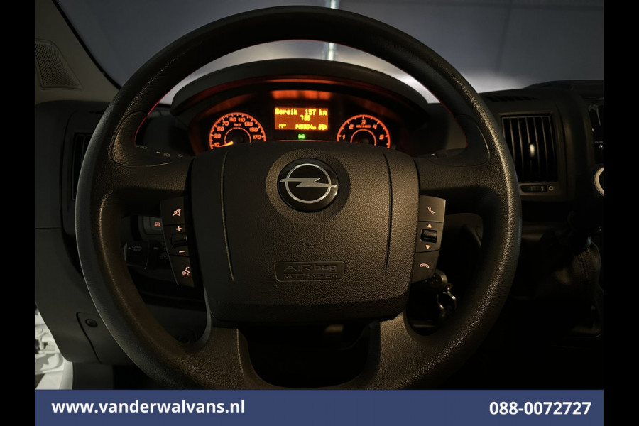 Opel Movano 2.2 CDTI 120pk L2H2 Euro6 Airco | Navigatie | Camera | Cruisecontrol | Parkeersensoren Bluetooth-telefoonvoorbereiding, Bijrijdersbank