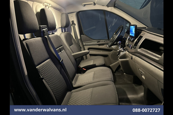 Ford Transit Custom 2.0 TDCI 131pk L2H1 Euro6 Airco | Navigatie | Apple Carplay | LED | Cruisecontrol | 2800kg Trekhaak Android Auto, Parkeersensoren, Bijrijdersbank