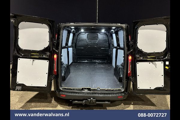 Ford Transit Custom 2.0 TDCI 131pk L2H1 Euro6 Airco | Navigatie | Apple Carplay | LED | Cruisecontrol | 2800kg Trekhaak Android Auto, Parkeersensoren, Bijrijdersbank