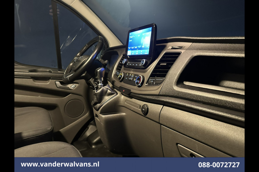 Ford Transit Custom 2.0 TDCI 131pk L2H1 Euro6 Airco | Navigatie | Apple Carplay | LED | Cruisecontrol | 2800kg Trekhaak Android Auto, Parkeersensoren, Bijrijdersbank