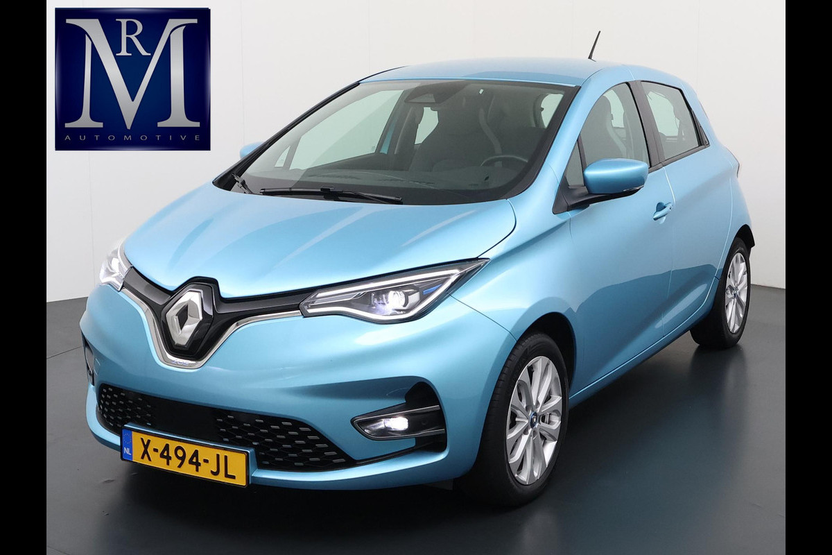 Renault ZOE R135 Intens 52 kWh |SOH 94% KOOPACCU | 3-FASE LADER + SNELLAADFUNCTIE | STOEL + STUURWIELVERWARMING | CAMERA | NAVI |Rijklaar geleverd met 12 maanden BOVAG-garantie