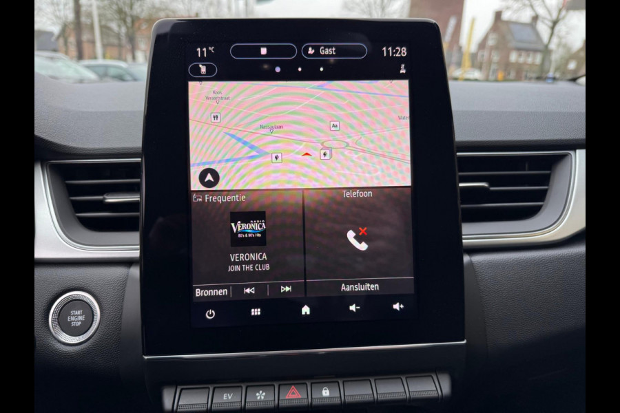 Renault Captur 1.6 E-Tech Full Hybrid 145 techno Groot navi / Virtual cockpit / Camera / P-sensoren V&A