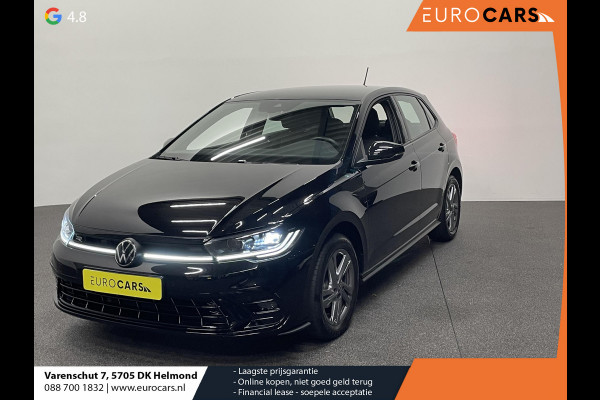 Volkswagen Polo 1.0 TSI R-Line DSG Navigatie Apple Carplay/Android Auto Camera Parkeersensoren Adaptive Cruise Control Matrix-LED-koplamp Lichtmetalen velgen Climate Control Getinte ramen