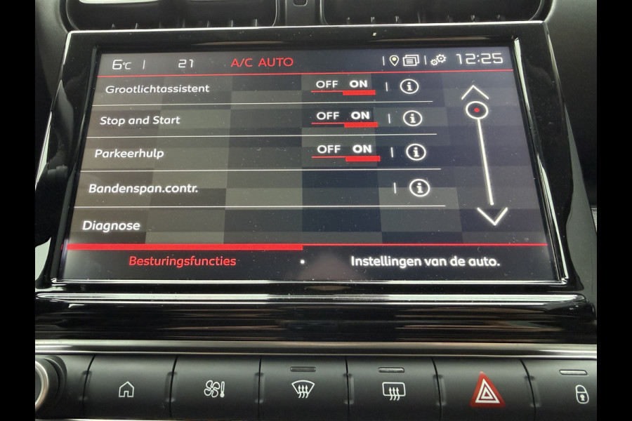 Citroën C3 Aircross 130pk Plus (Automatische Airco - Grip Control - Navigatie - Apple Carplay - Lichtmetalen velgen incl 4S - Parkeersensoren - LED)