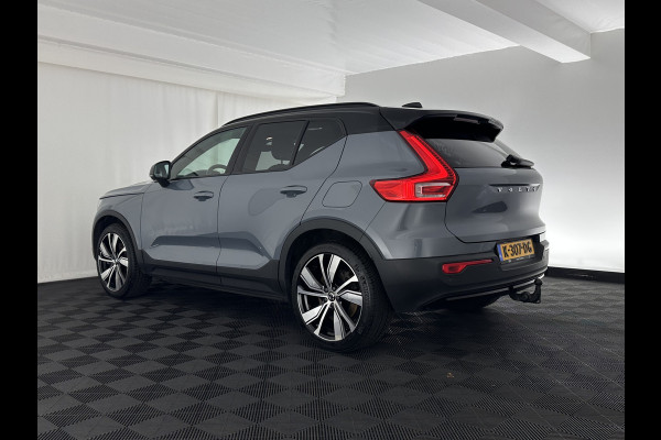 Volvo XC40 Recharge P8 AWD R-Design [ 3-Fase ] {SOH-90%} (INCL.BTW) Aut. *PANO | LEATHER-ALCANTARA | ADAPTIVE-CRUISE | DIGI-COCKPIT | FULL-LED | HARMAN/KARDON | TOP-VIEW | NAVI-FULLMAP | ECC | PDC | KEYLESS | HEATED-SPORTSEATS | TOWBAR | 20''ALU*