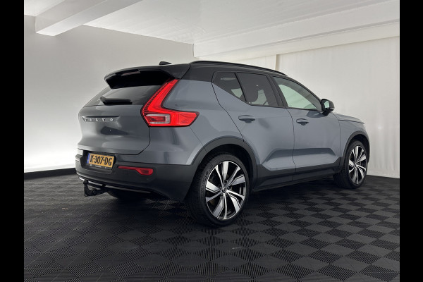 Volvo XC40 Recharge P8 AWD R-Design [ 3-Fase ] {SOH-90%} (INCL.BTW) Aut. *PANO | LEATHER-ALCANTARA | ADAPTIVE-CRUISE | DIGI-COCKPIT | FULL-LED | HARMAN/KARDON | TOP-VIEW | NAVI-FULLMAP | ECC | PDC | KEYLESS | HEATED-SPORTSEATS | TOWBAR | 20''ALU*
