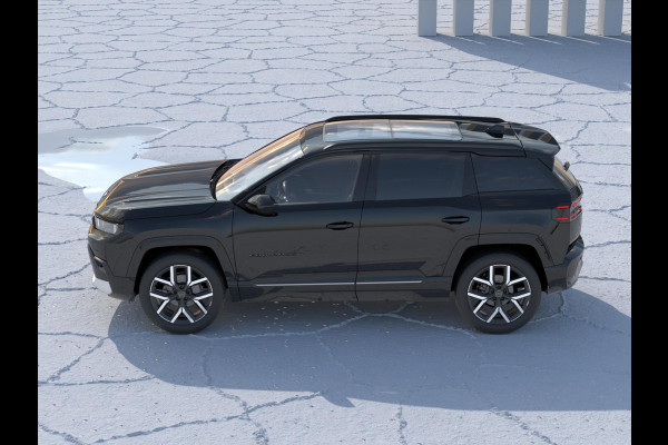 Jeep Compass First Edition 74 kWh | Adapt. Cruise | Camera | Carplay | 20" | Elektr. A-Klep | Navi | Winter Pack | Schuif/Kanteldak | Premium Pack | Conv. Pack | Warmtepomp