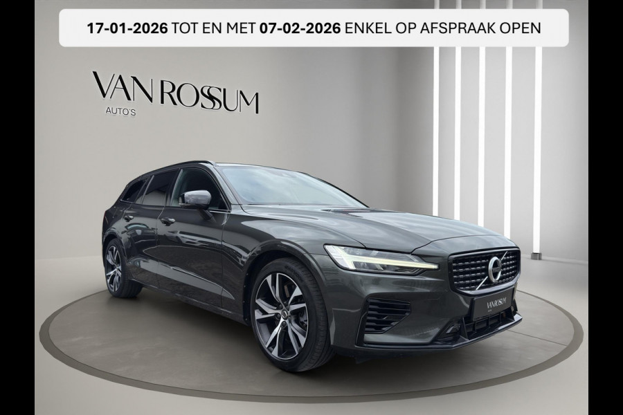 Volvo V60 T6 Recharge 4x4 Geartronic Inscription | PHEV | Lederen stoelen met geheugen | Android / Apple | Camera |